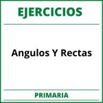 Ejercicios Angulos Y Rectas Primaria PDF