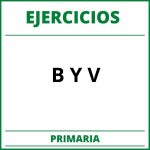Ejercicios B Y V Primaria PDF