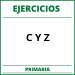 Ejercicios C Y Z Primaria PDF