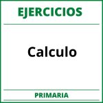 Ejercicios Calculo Primaria PDF