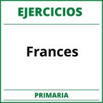 Ejercicios Frances Primaria PDF