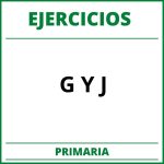 Ejercicios G Y J Primaria PDF