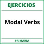 Ejercicios Modal Verbs Primaria PDF