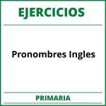 Ejercicios Pronombres Ingles Primaria PDF