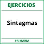 Ejercicios Sintagmas Primaria PDF