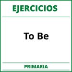 Ejercicios To Be Primaria PDF